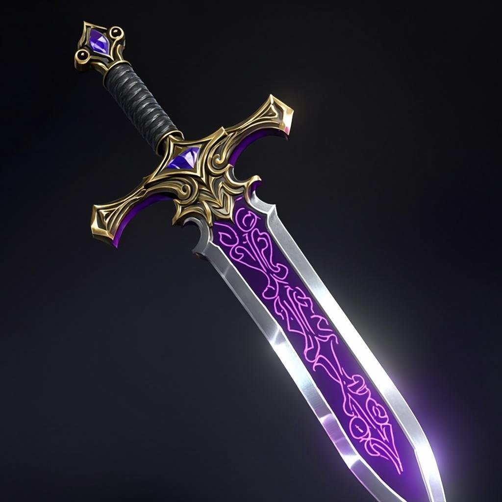 Rune Blade — demo render